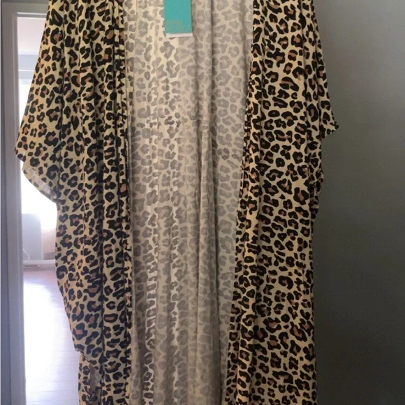 Posh peanut Lana Kimono Cover up - Picture 2 of 2